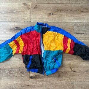 Members Only Kids Colorblock Puffer Jacket - Red Yellow Blue Teal Black